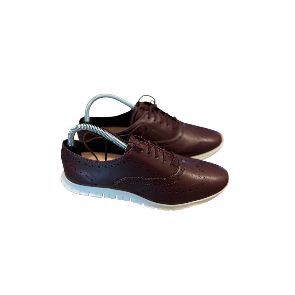 Cole Haan ZERØGRAND Wingtip Oxfords burgundy women’s size 10